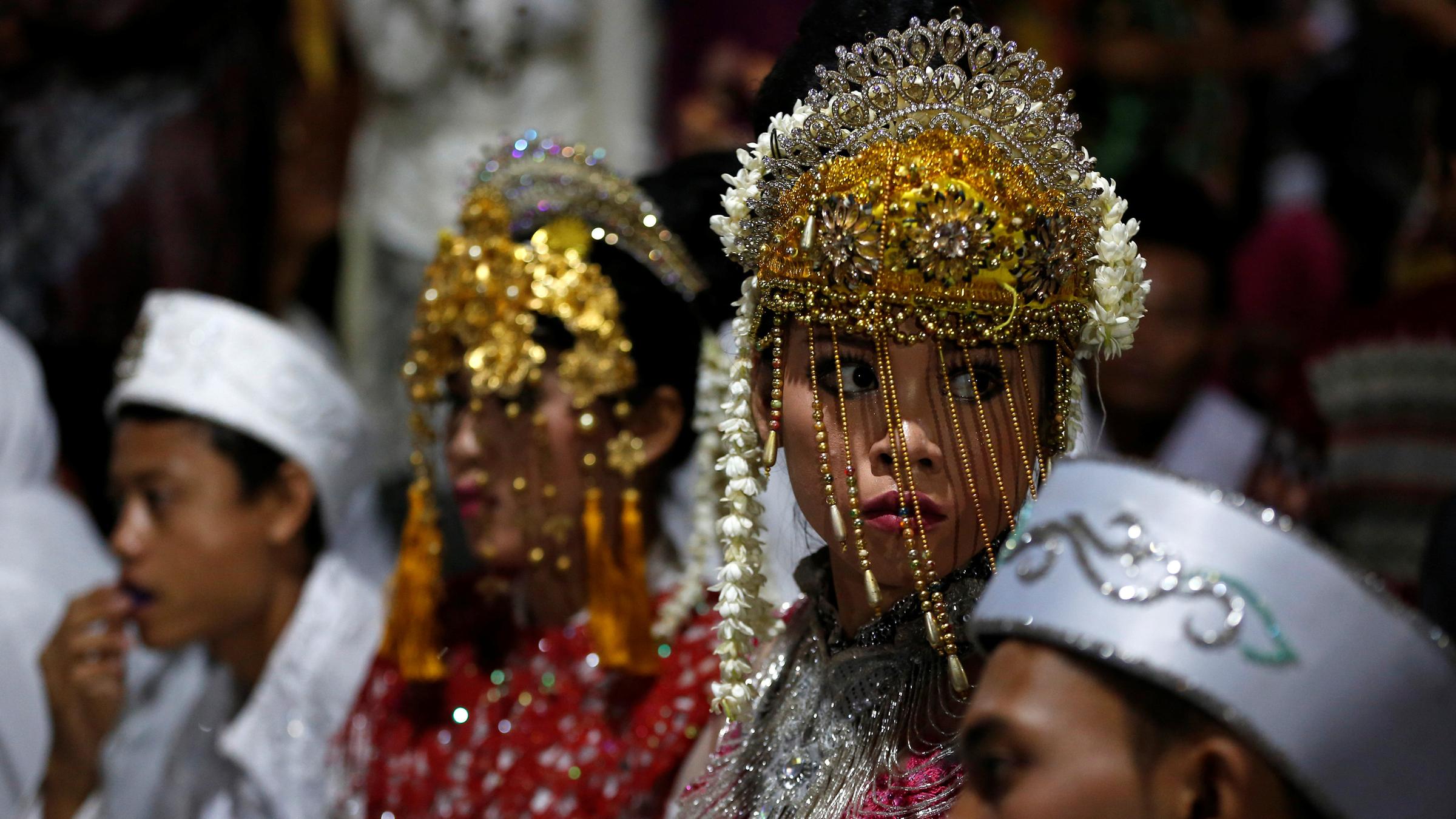 Massenhochzeit in Jakarta