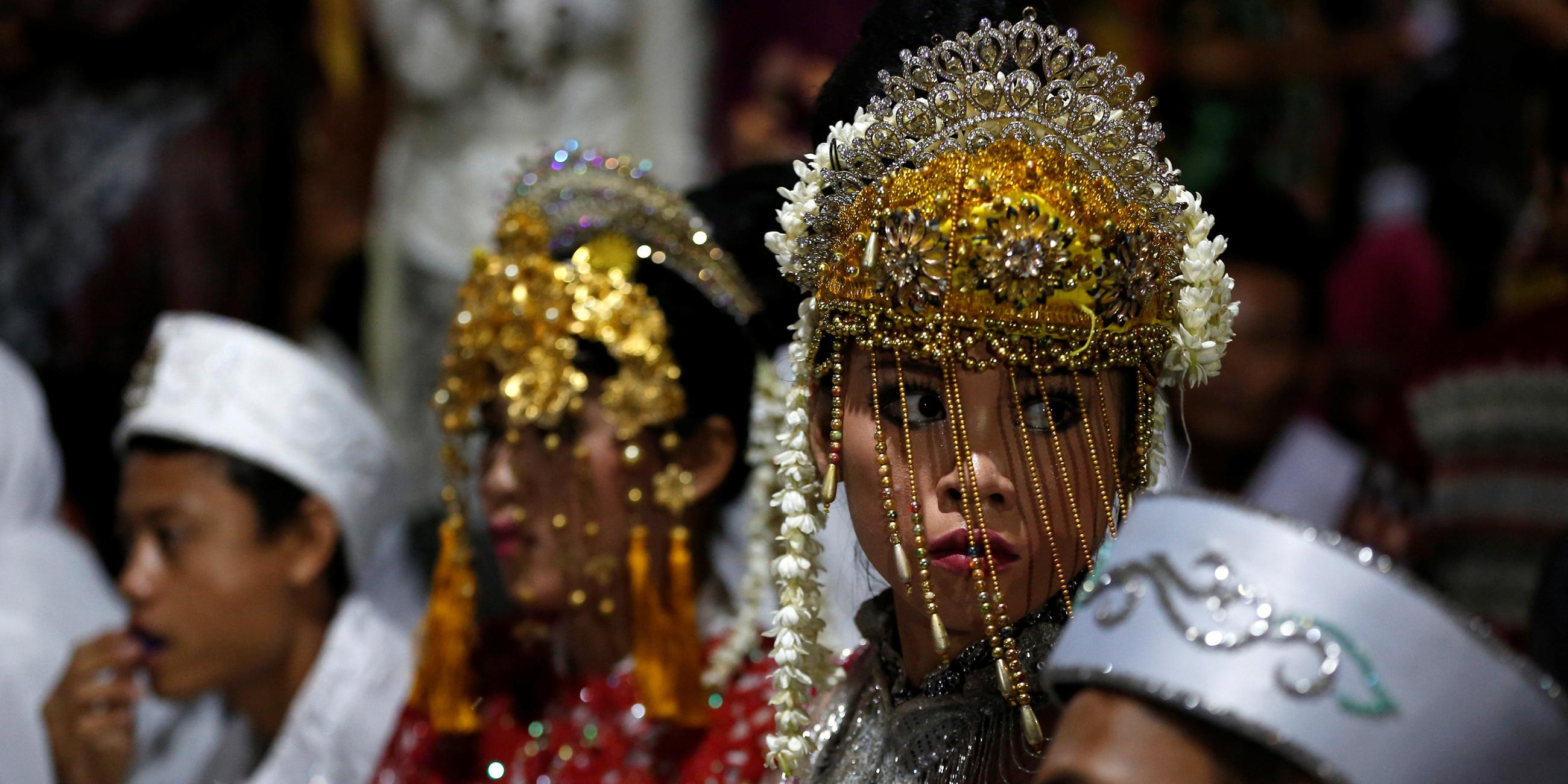 Massenhochzeit in Jakarta