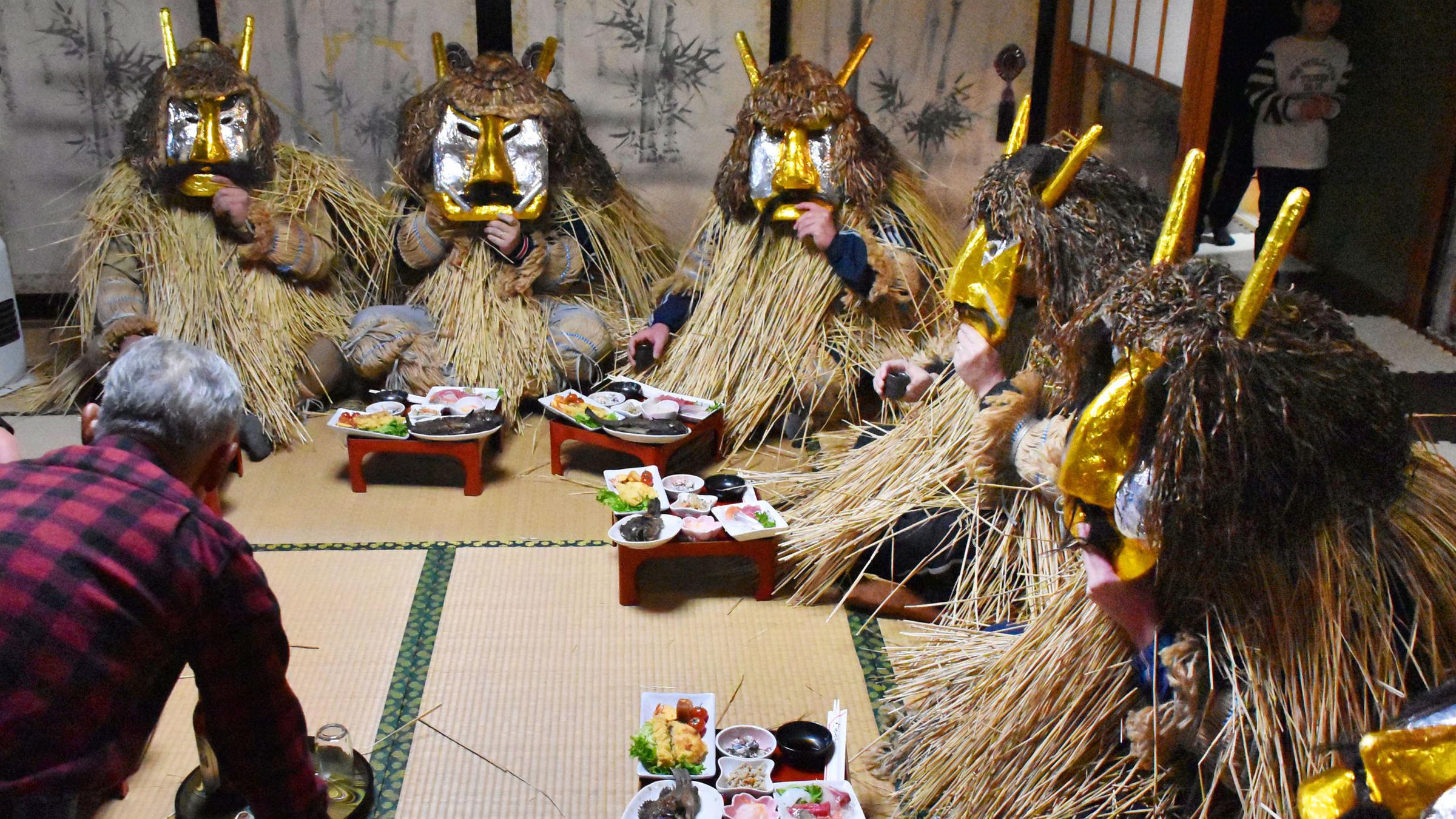 Japan: Festmahl für die Namahage-Dämonen