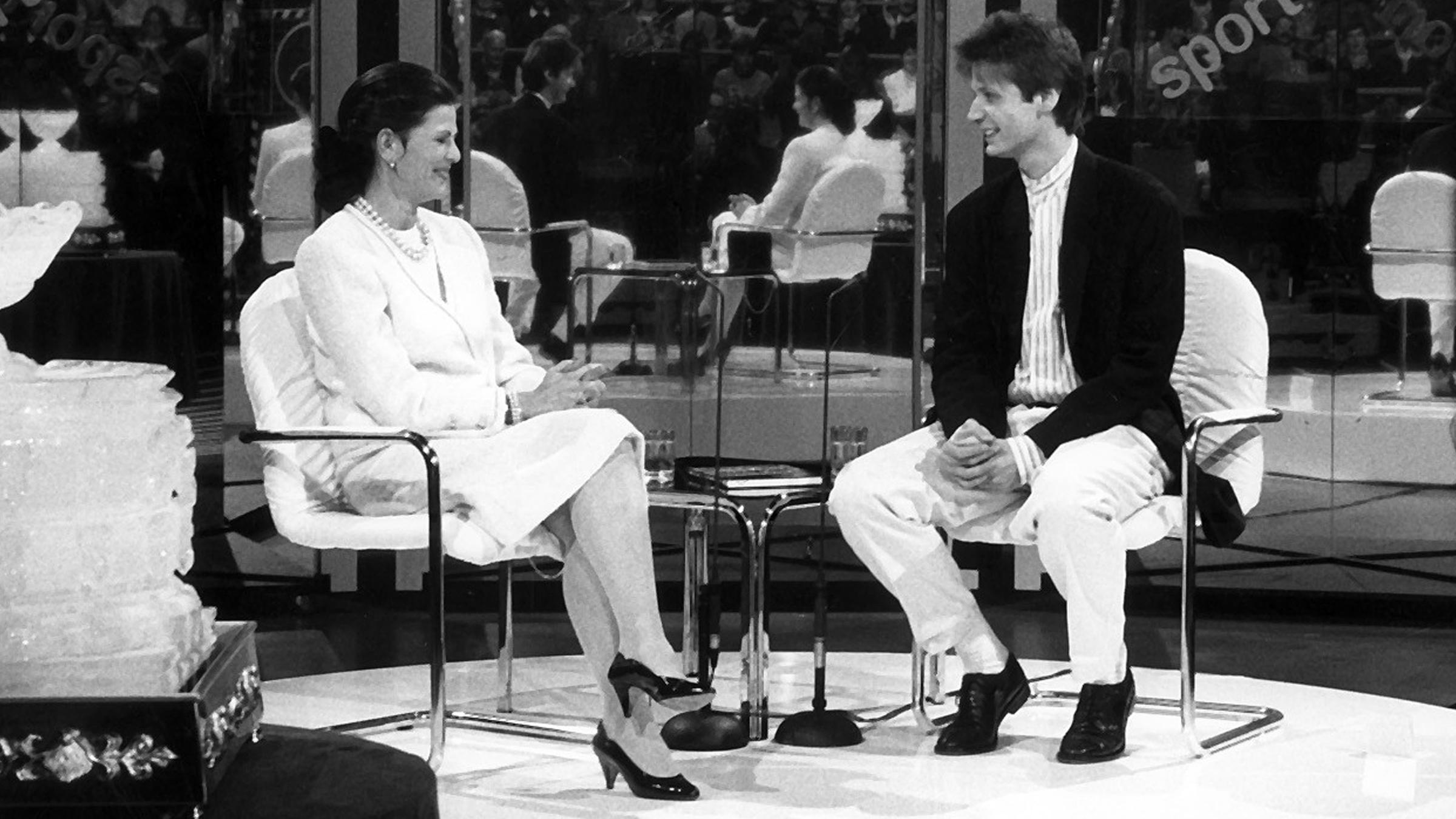 Archiv: Silvia im „aktuellen Sportstudio“ bei Guenther Jauch