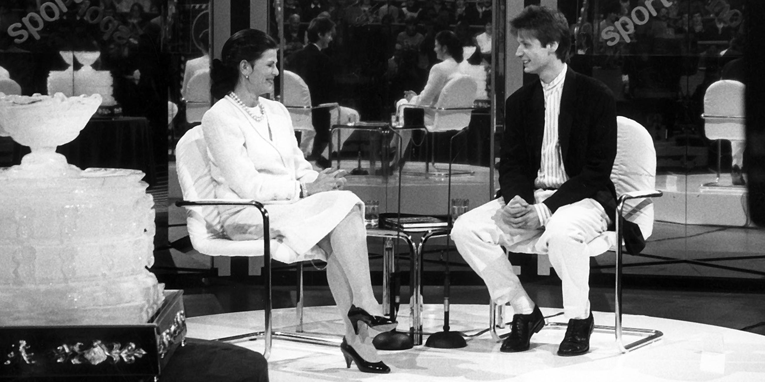 Archiv: Silvia im „aktuellen Sportstudio“ bei Guenther Jauch