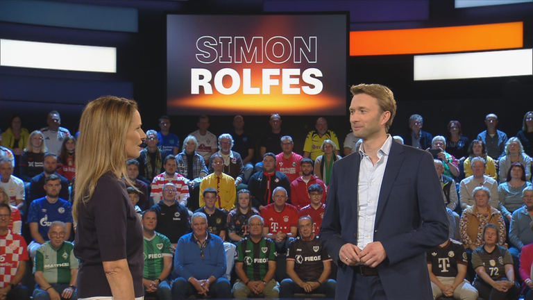 Simon Rolfes, Geschäftsführer Sport von Bayer Leverkusen, im aktuellen sportstudi