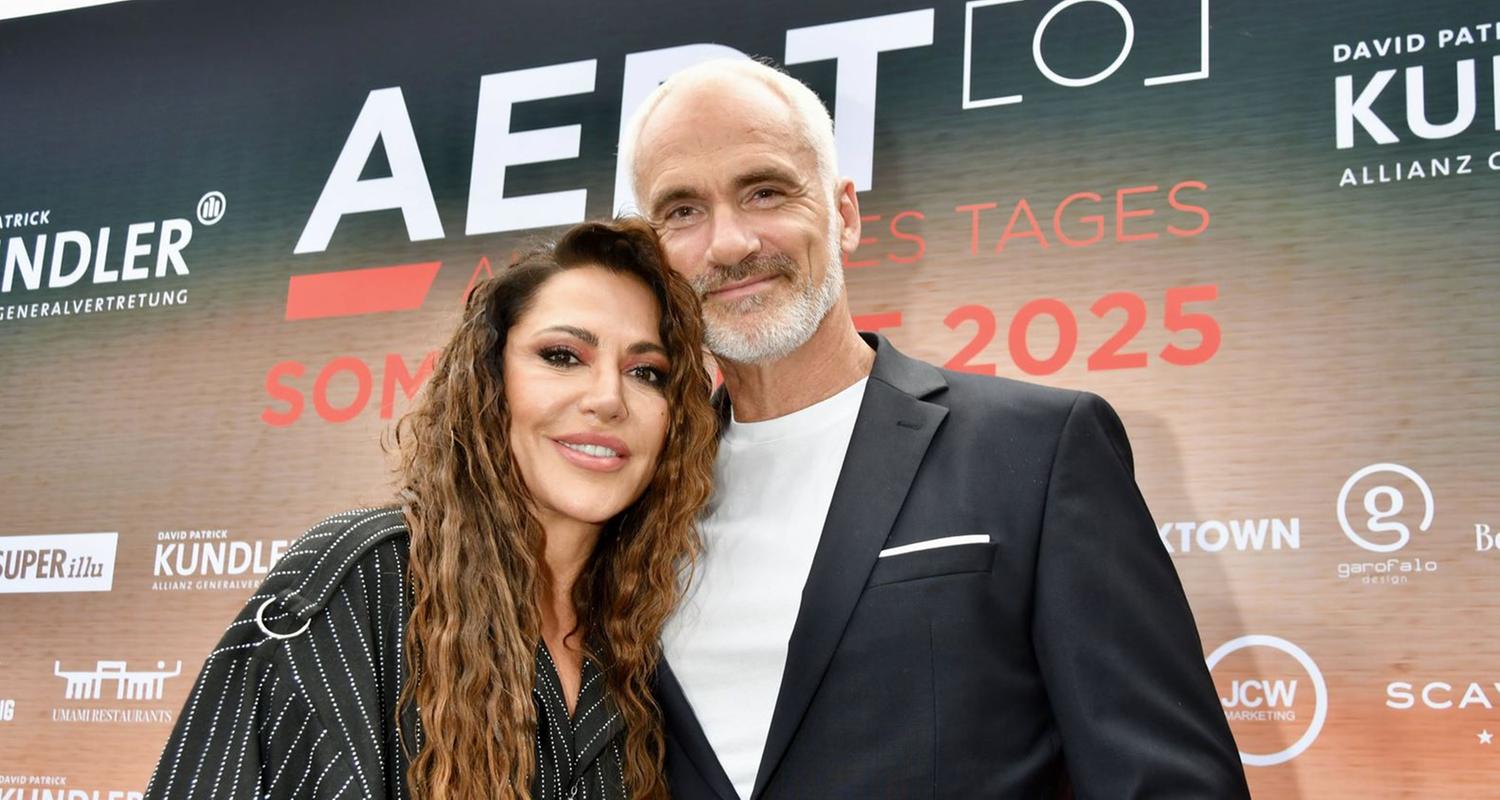 Simone Thomalla mit ihrem neuen Freund Rene Merten