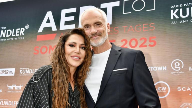 Simone Thomalla mit ihrem neuen Freund Rene Merten
