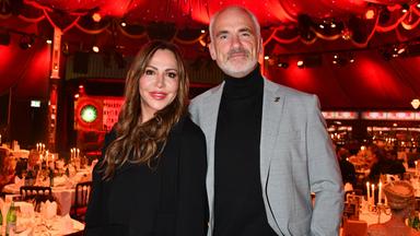 Simone Thomalla und Partner bei Dinnershow