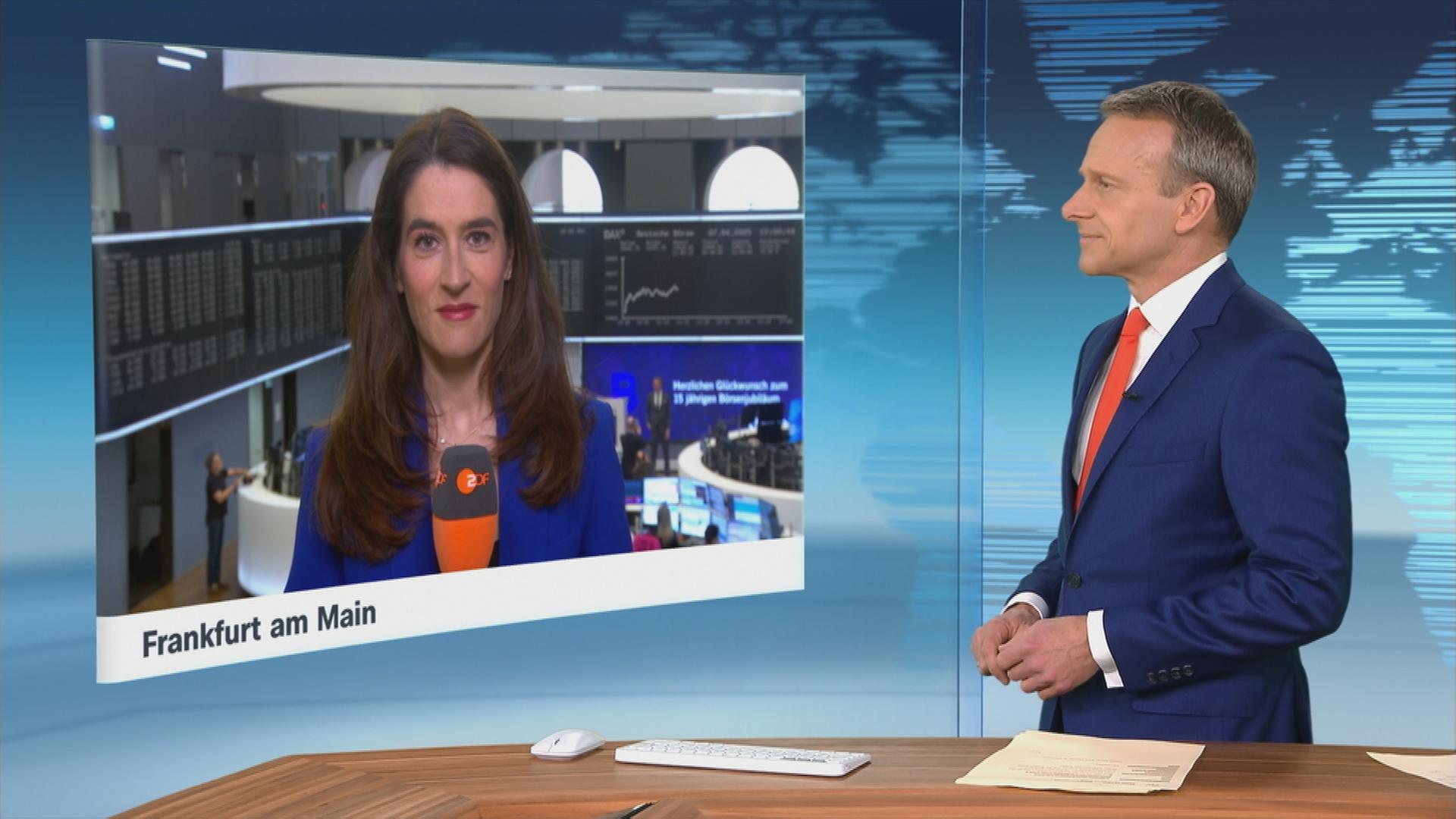 Sina Mainitz in Frankfurt zum Thema Börse