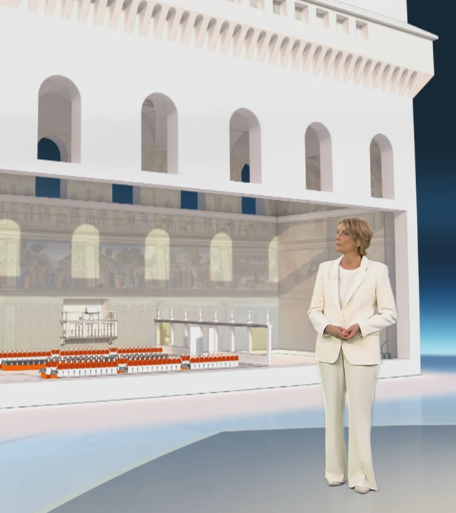 Video starten zum Konklave in 3D