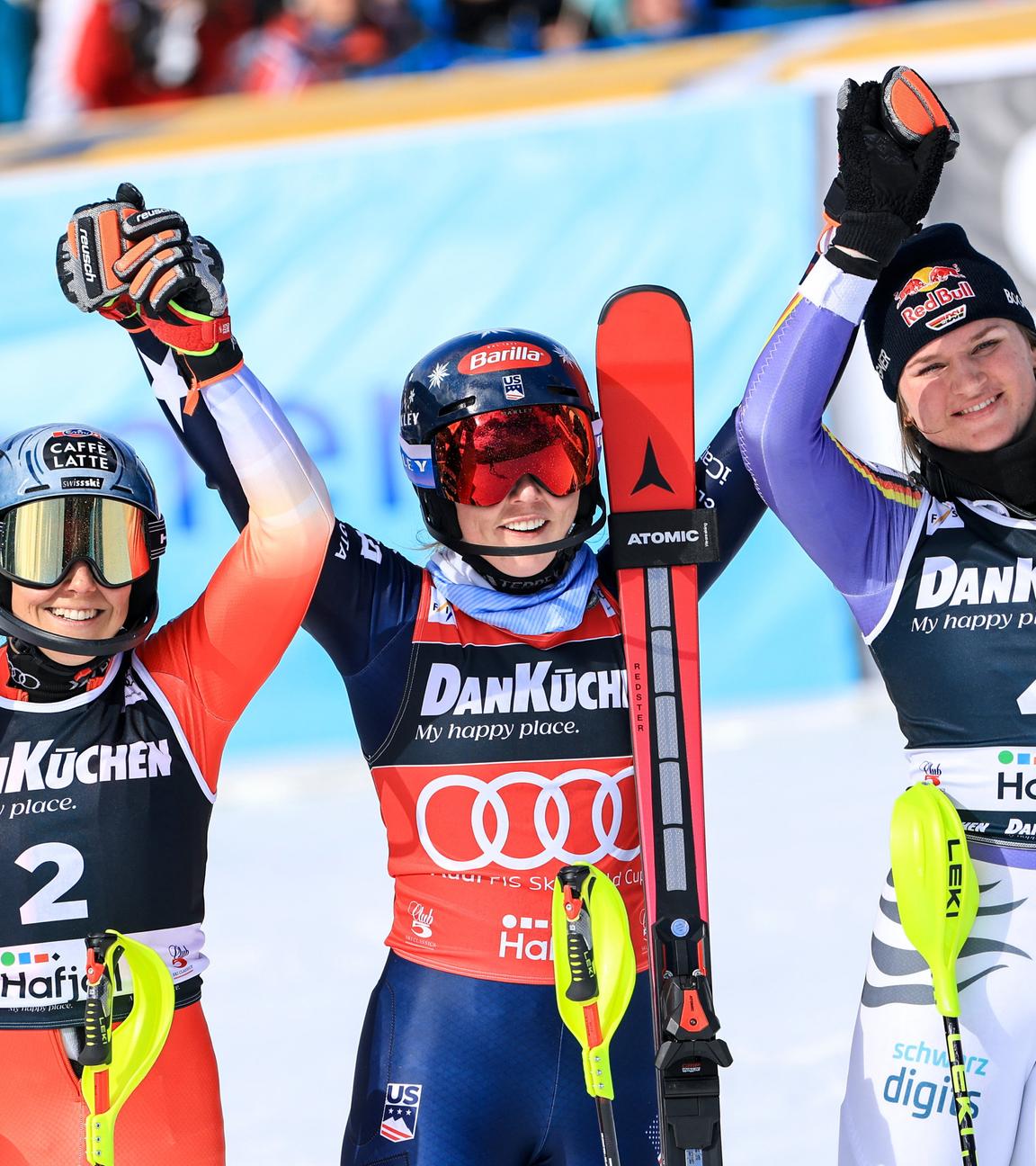 Ski Alpin, FIS Weltcup Hafjell: Wendy Holdener, Mikaela Shiffrin, Emma Aicher