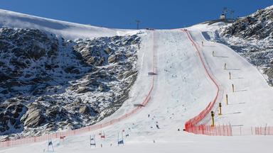 Rennstrecke in Sölden