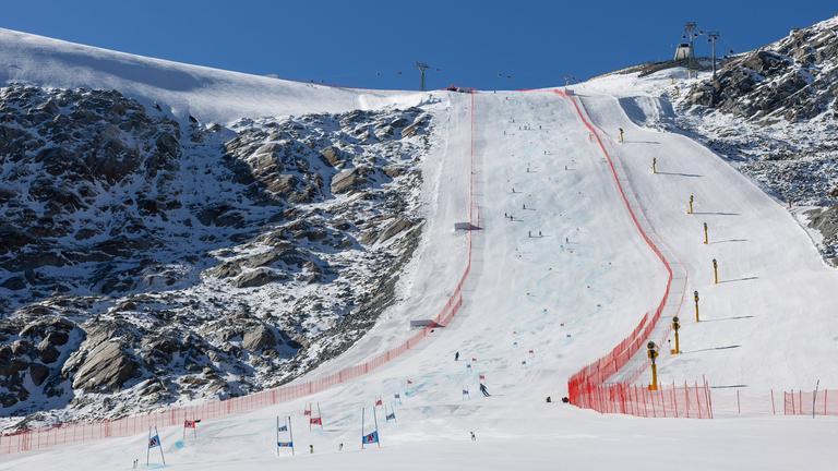 Rennstrecke in Sölden