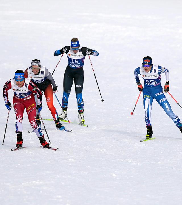 Ski nordisch, Langlauf der Frauen in Trondheim