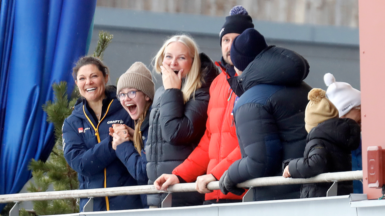 Skandinavische Royals bei Ski-WM in Trondheim