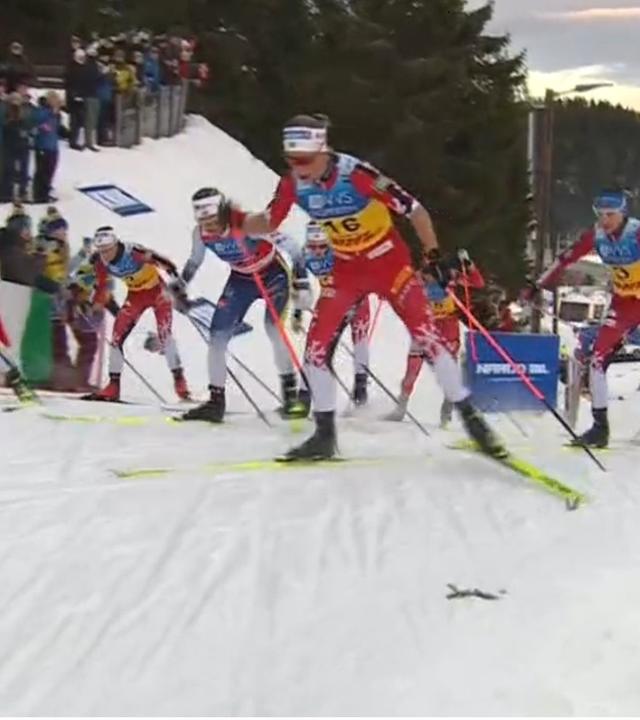 Skiathlon der Langläuferinnen beim Weltcup im norwegischen Trondheim.