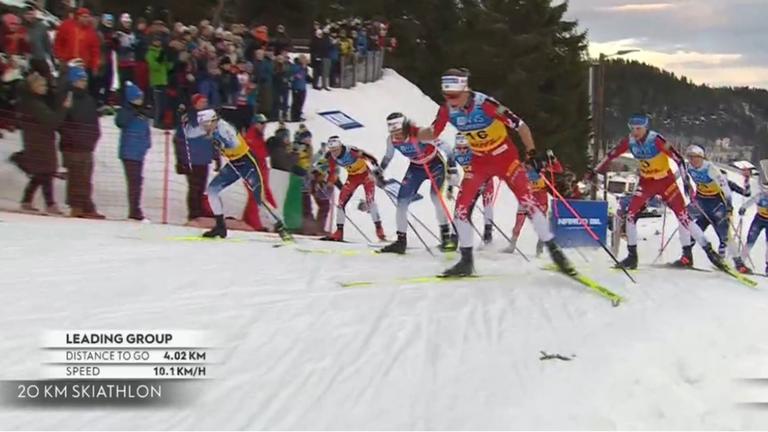 Skiathlon der Langläuferinnen beim Weltcup im norwegischen Trondheim.