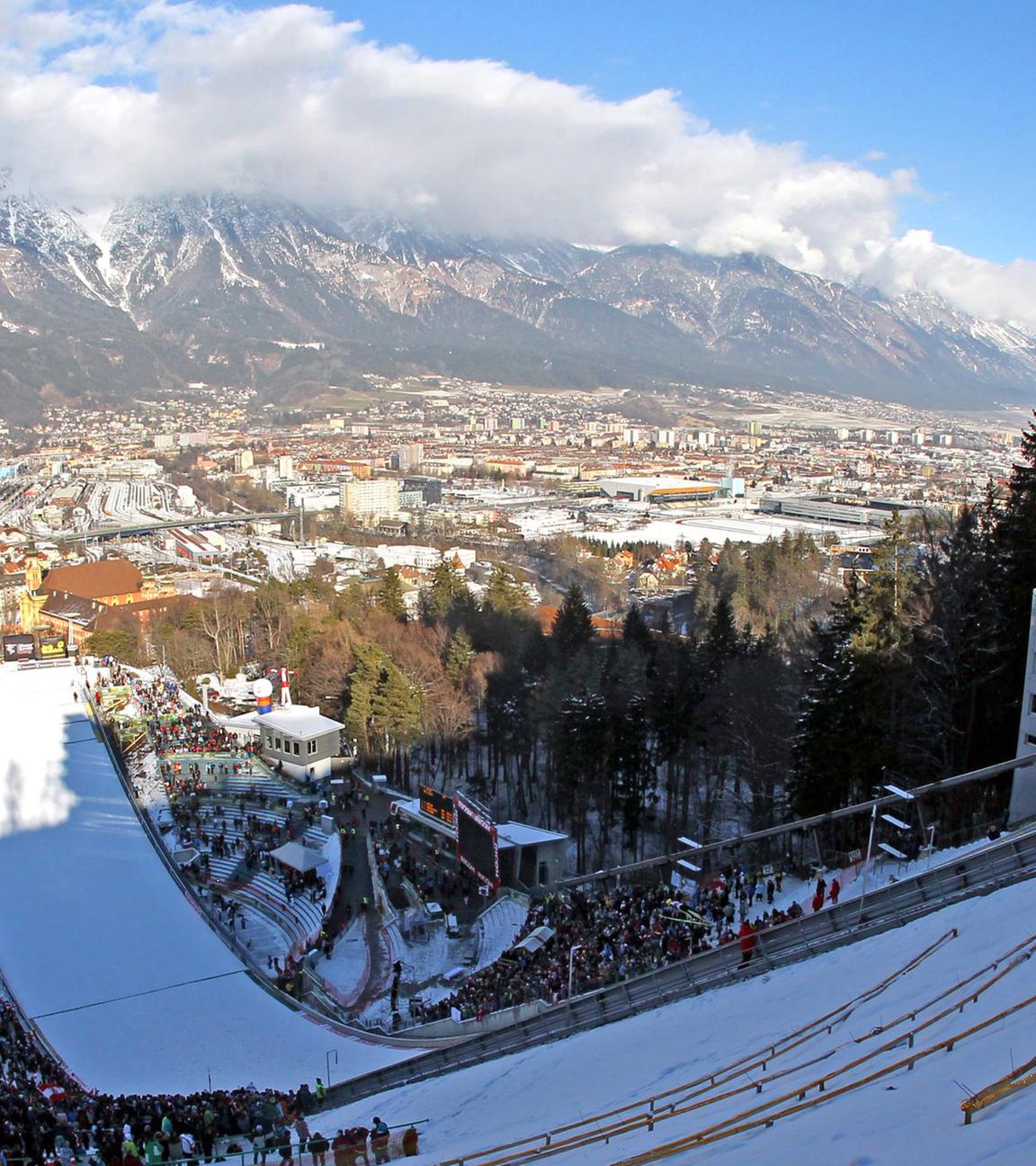 Skisprungschanze Bergisel in Innsbruck (Archivfoto)