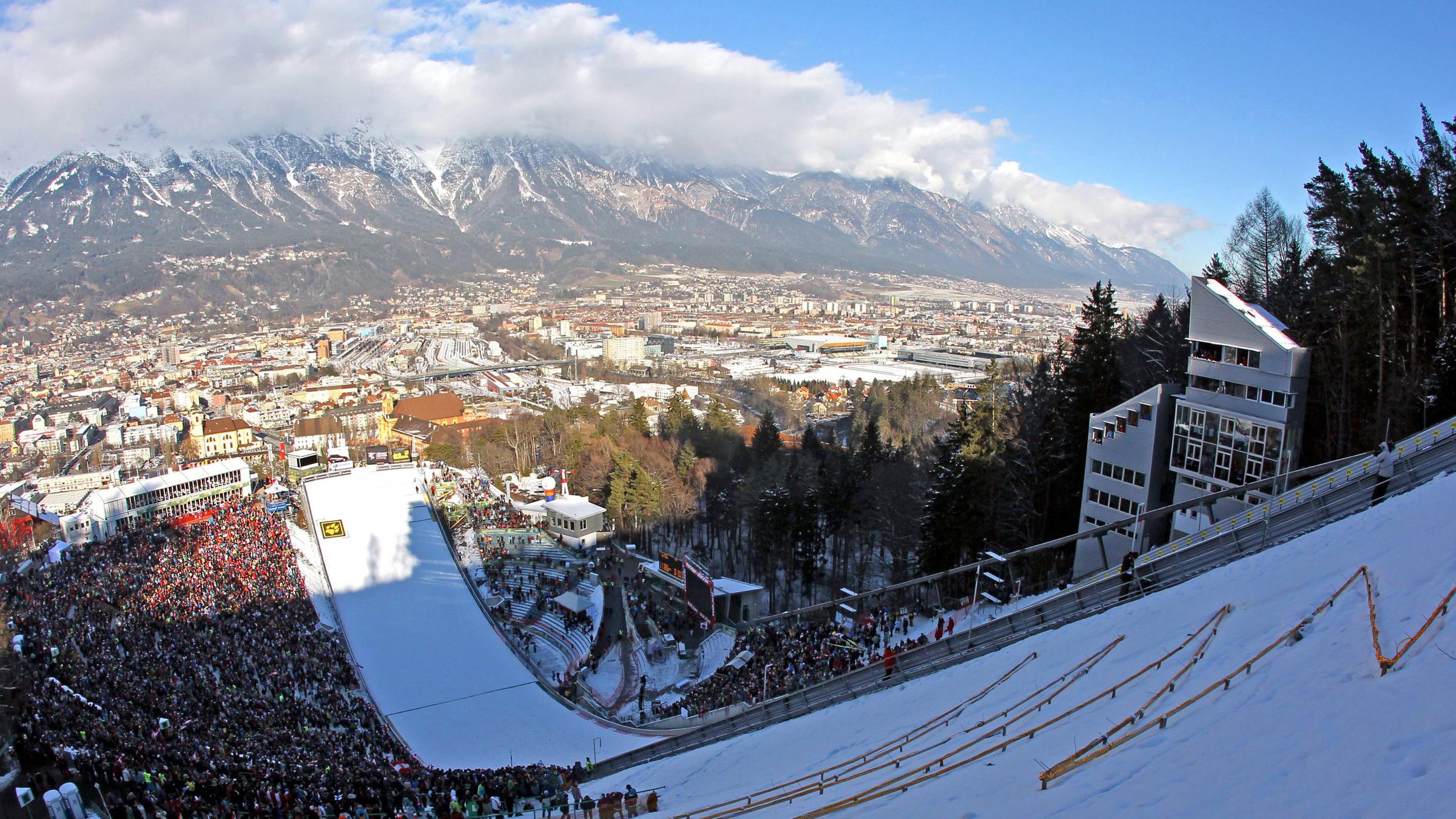 Skisprungschanze Bergisel in Innsbruck (Archivfoto)