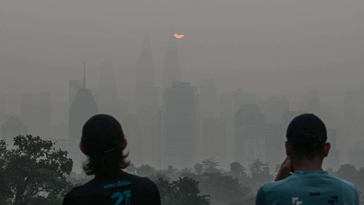 Toxic clouds of smoke over Southeast Asia