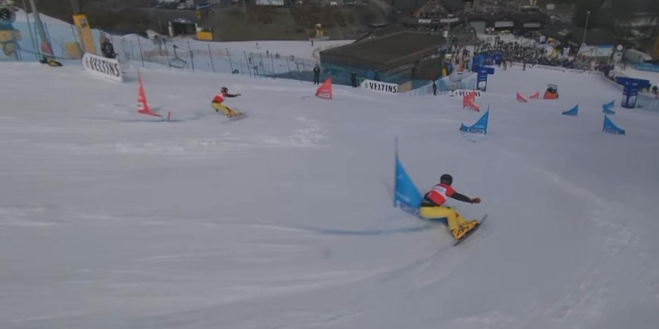 Snowboard-Weltcup in Winterberg.
