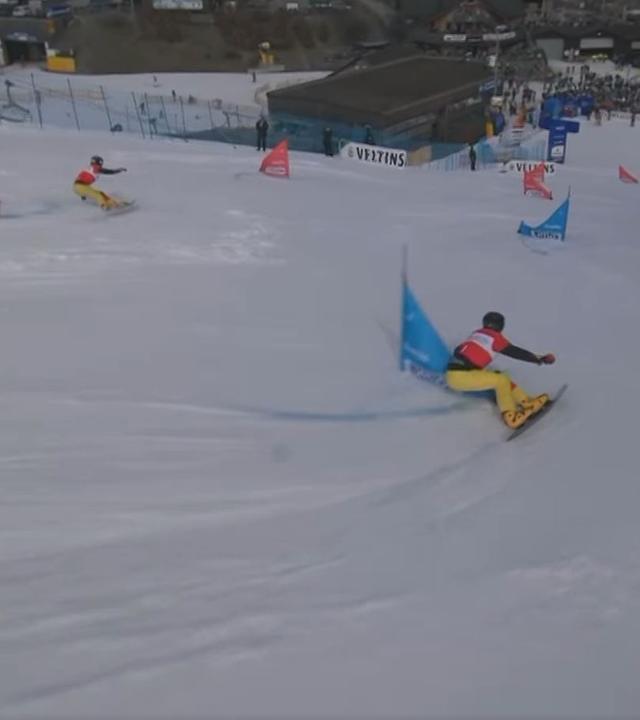 Snowboard-Weltcup in Winterberg.