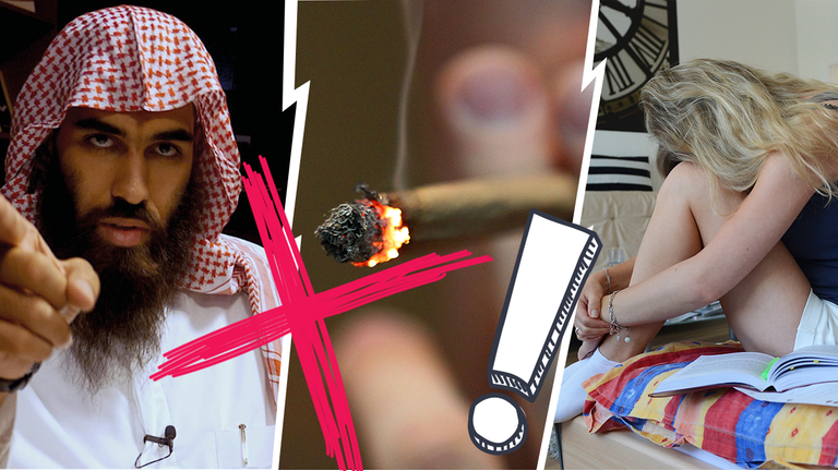 Ein Salafist, Drogen und ein trauriges Mädchen