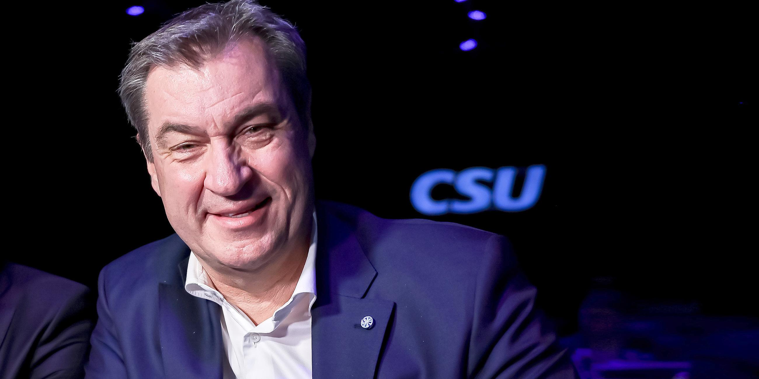 Markus Söder auf dem Europaparteitag der CSU