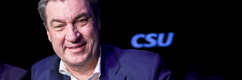 Markus Söder auf dem Europaparteitag der CSU