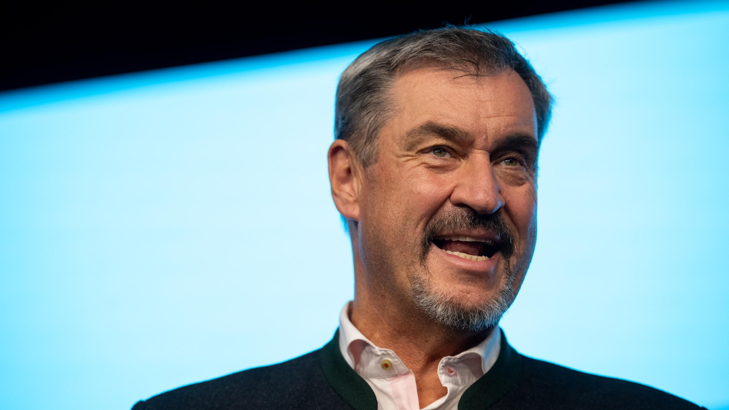 Söder macht Wahlkampf mit Wüst