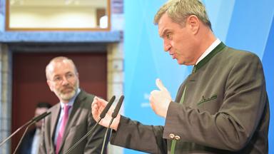 Markus Söder und Manfred Weber