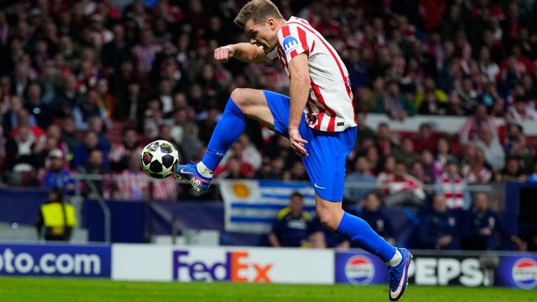 Fußball: Alexander Sörloth von Atletico Madrid.