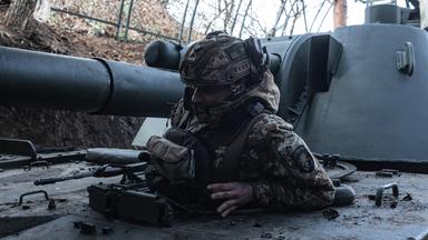 Ukrainischer Soldat