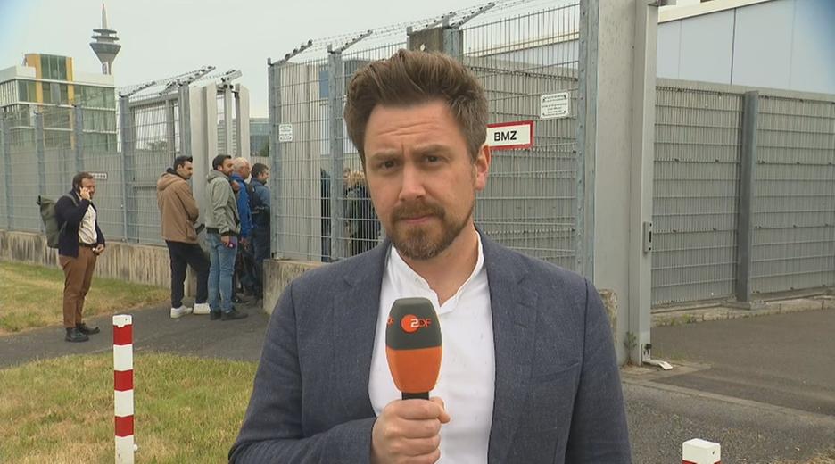 Jan Heinrich zum Solingen-Prozess in Düsseldorf.