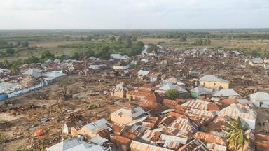 Ein Dorf in Somalia