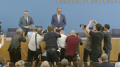 Merz bei der Sommerpressekonferenz