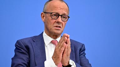 Bundeskanzler Friedrich Merz bei der Sommerpresssekonferenz
