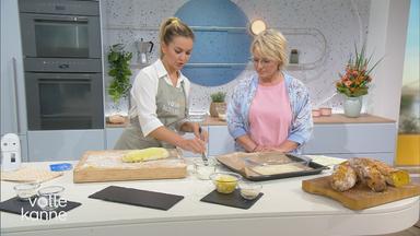 Sommertraum: Bäckermeisterin Sophie Hinkel macht ein Baguette mit Curry und Ananas