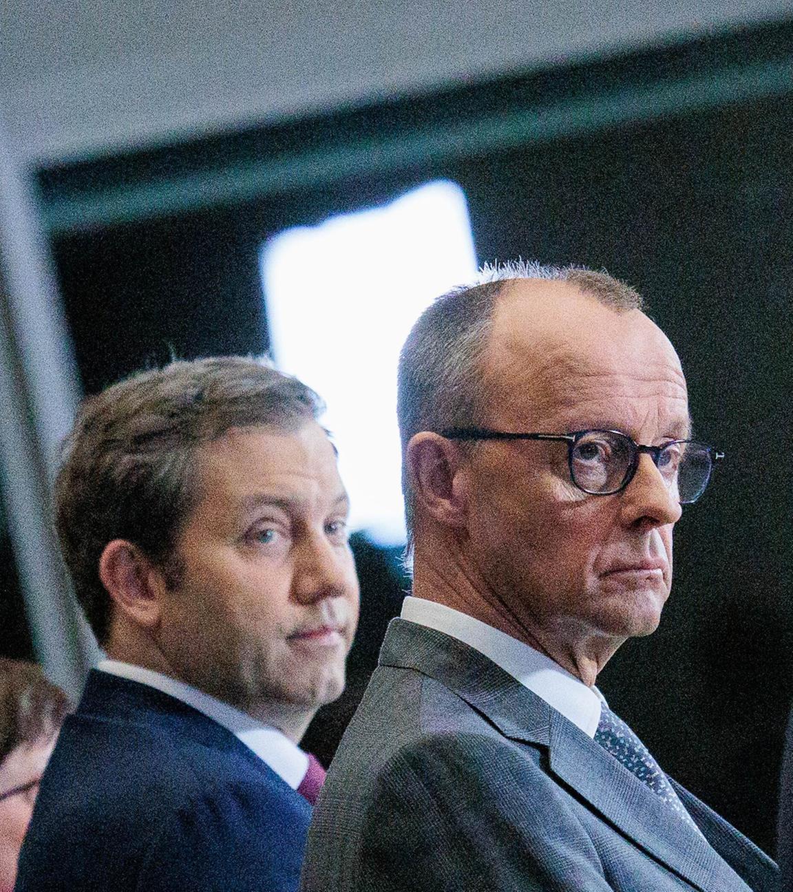 Sondierungsgesprächen zwischen der Union und der SPD