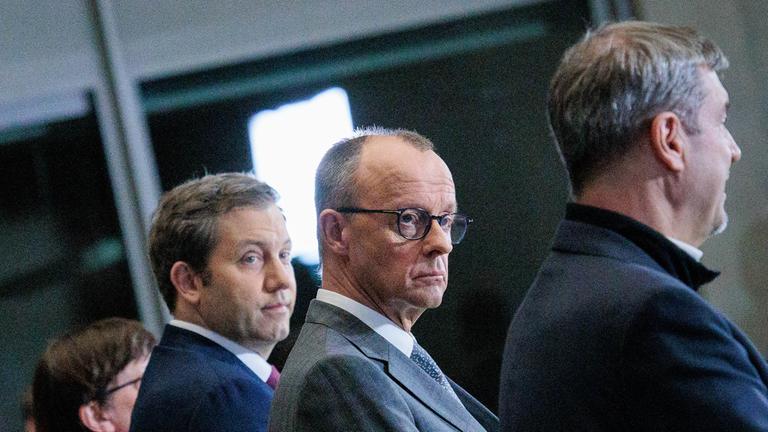 Sondierungsgesprächen zwischen der Union und der SPD