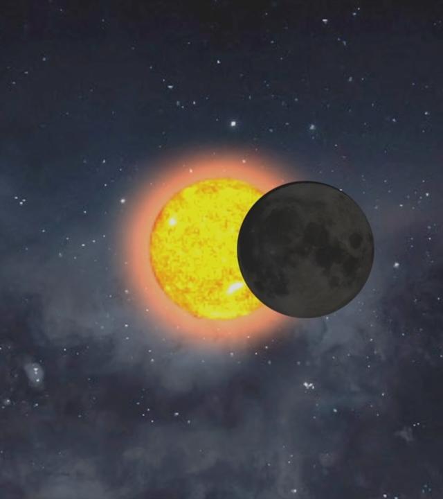 Sonnenfinsternis als Himmelsspektakel