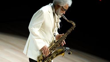Der Saxophonist Sonny Rollins.