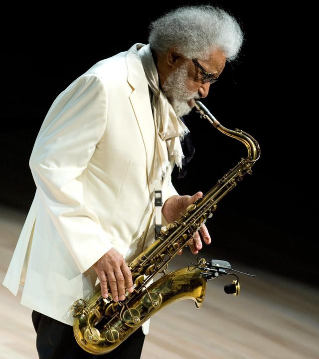 Der Saxophonist Sonny Rollins.