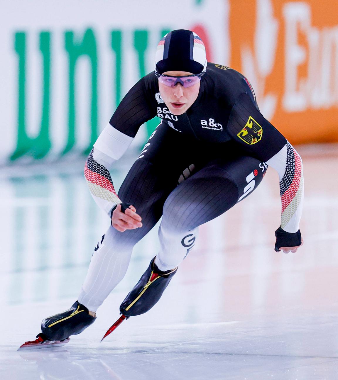 Sophie Warmuth (Deutschland) ist in Aktion. 