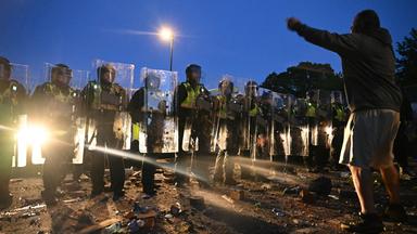 Protest in Southampton gegen das Vorgehen der Polizei im Fall Henry Nowak am 2. Juni 2026