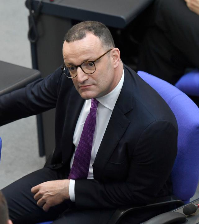 Jens Spahn in der 90. Sitzung des 21. Deutschen Bundestages im Reichstagsgebäude. Berlin, 10.07.2026