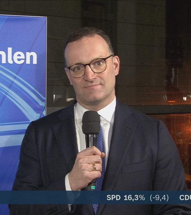 Jens Spahn von der SPD mit einer Reaktion zur Bundestagswahl 2025.