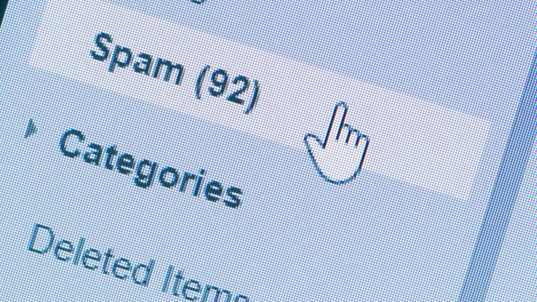 Spam-Mails im Postfach