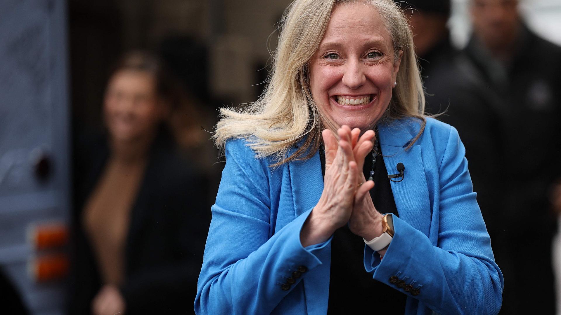 VA Gubernatorial Candidate Abigail Spanberger Campaigns Ahead Of Election Day