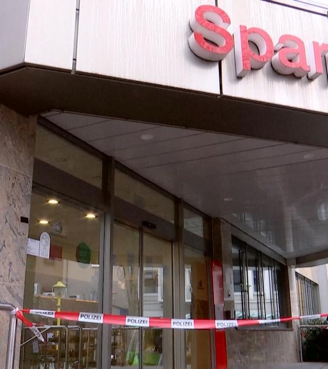 Bankraub Sparkasse Gelsenkirchen