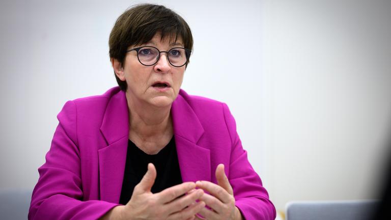 SPD-Chefin Saskia Esken