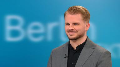 SPD-Generalsekretär Tim Klüssendorf im Berlin-direkt-Studio