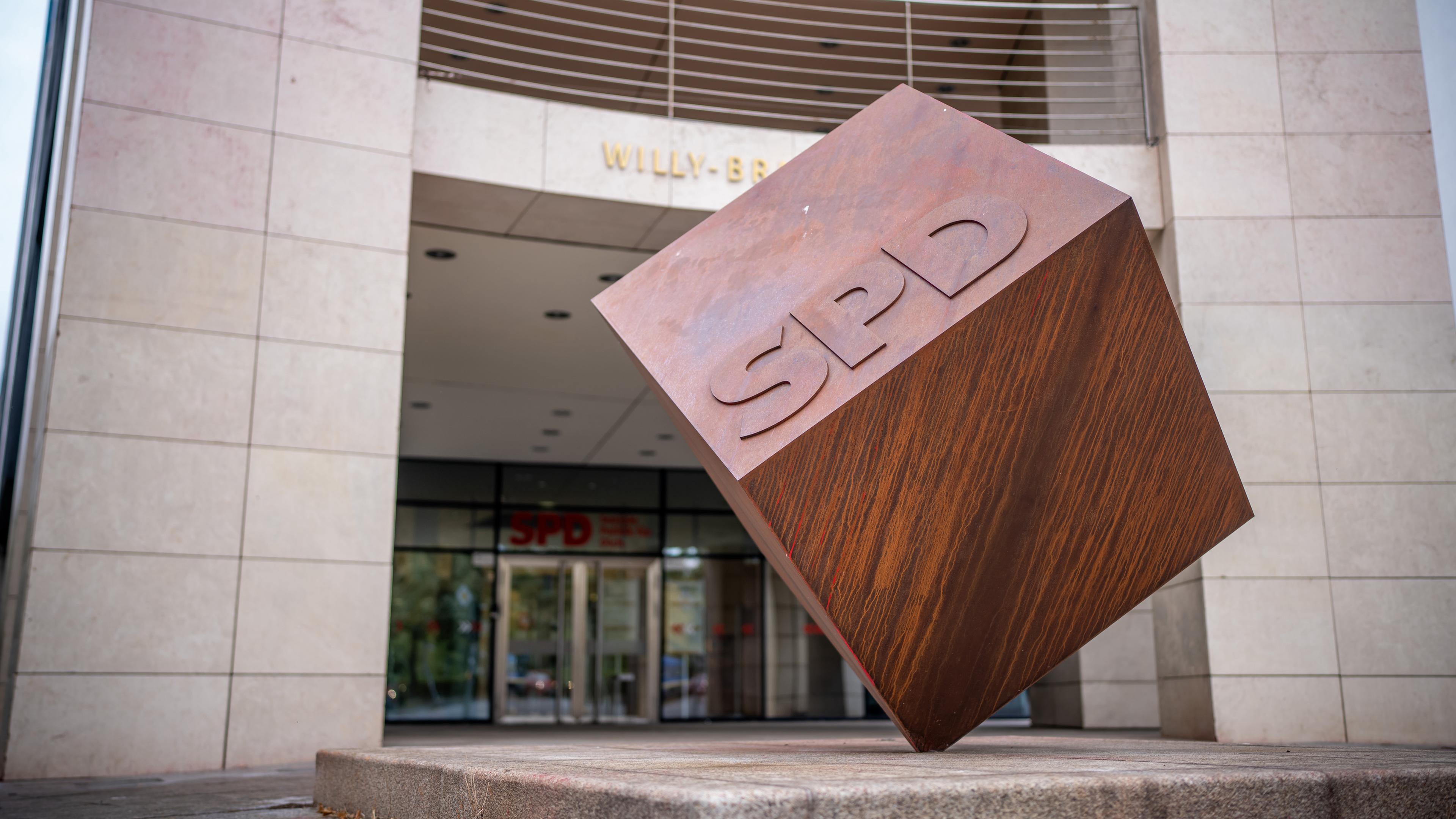 Eingang zur SPD Zentrale in Berlin (Archivfoto)
